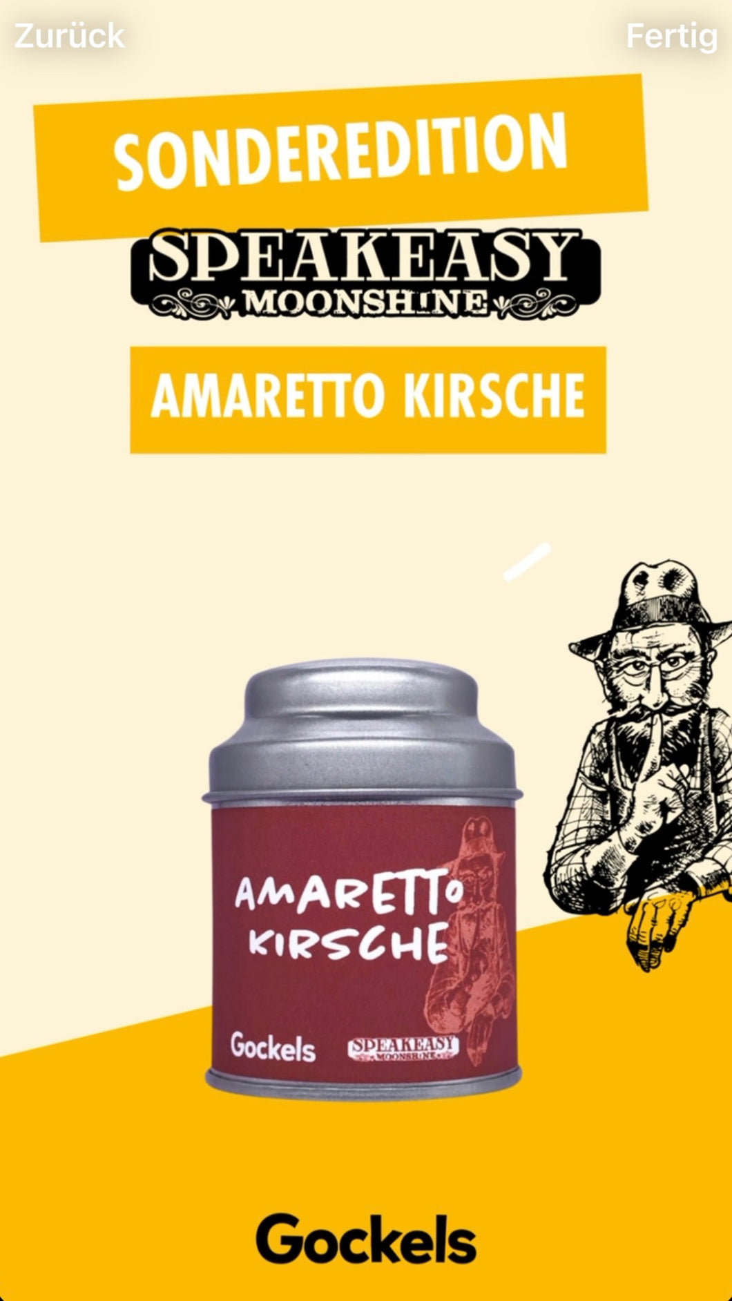 Gewürz Amaretto Kirsche