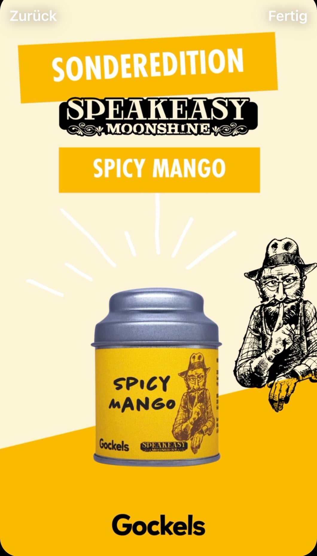Gewürz Spicy Mango
