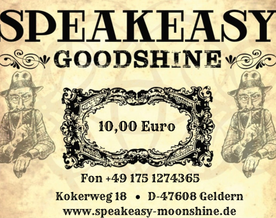 Speakeasy Moonshine GOODSHINE