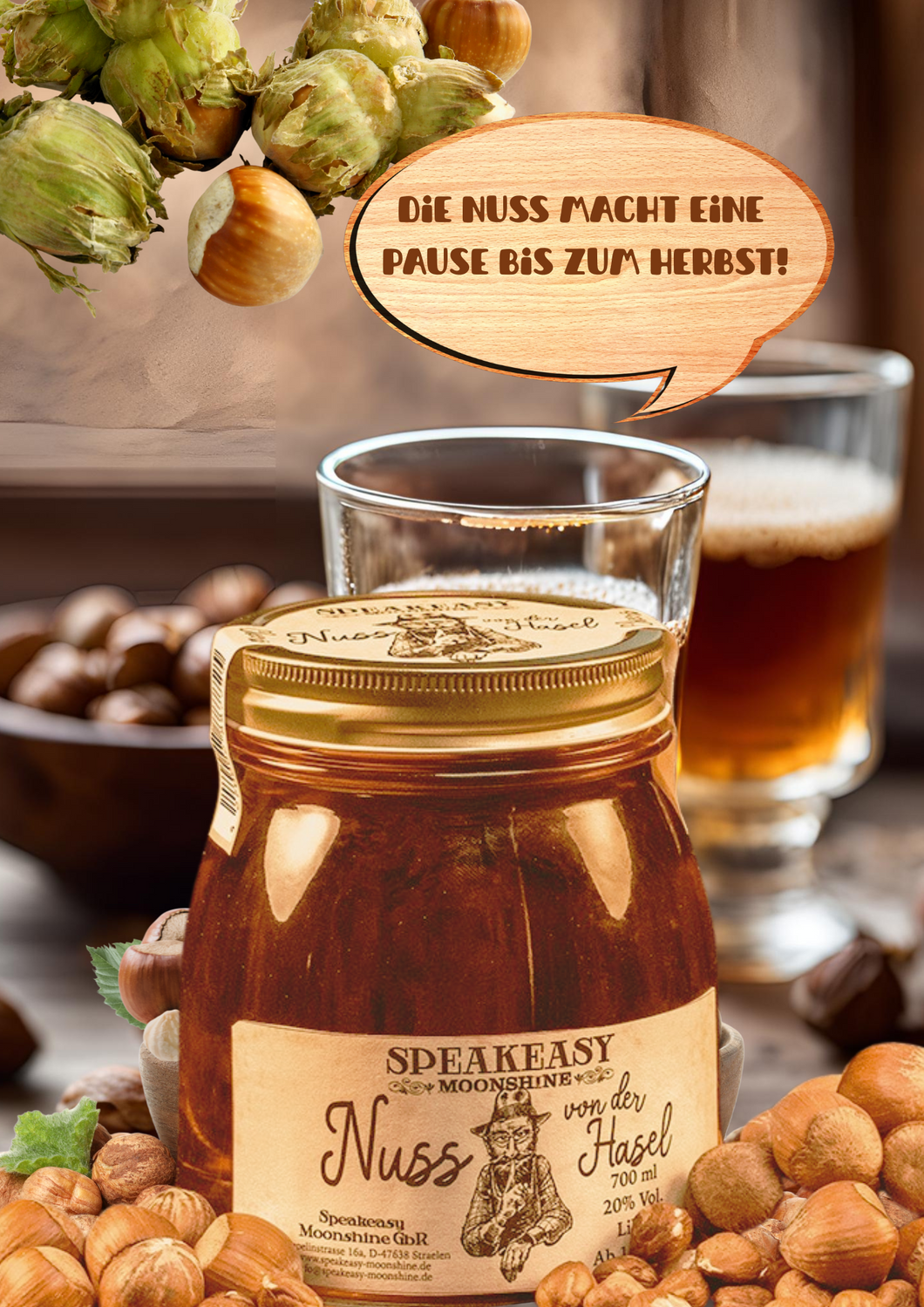 Speakeasy Moonshine Nuss von der Hasel - ab Herbst 2025 wieder bestellbar -